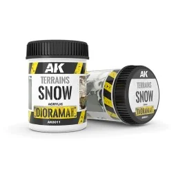 TERRAINS SNOW - 250ml (Acrylic) - AK Interactive AK8011