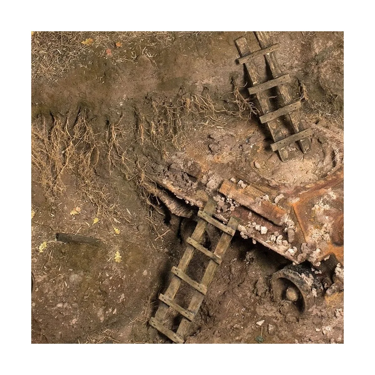 TERRAINS DARK EARTH - 250ml (Acrylic) - AK Interactive AK8018