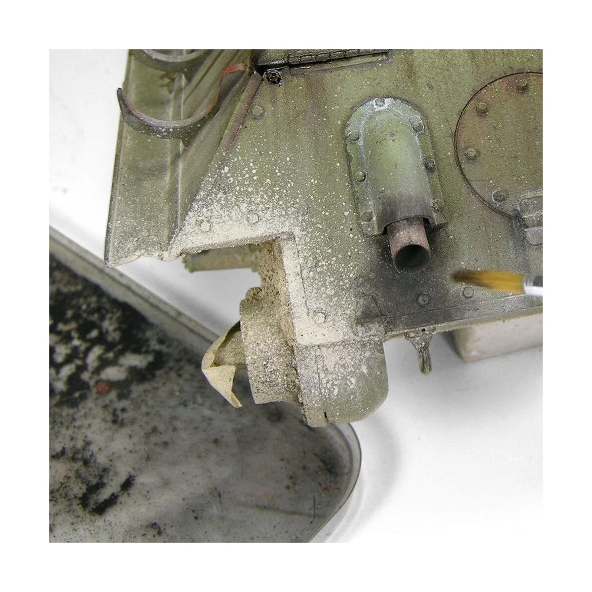 SPLATTER EFFECTS DRY MUD - 100ml (Acrylic) - AK Interactive AK8027