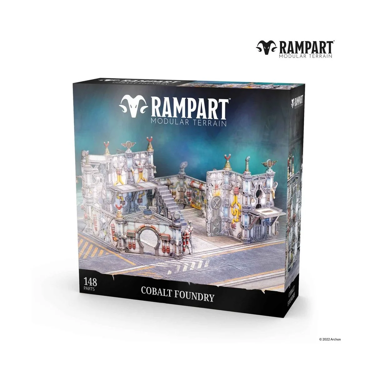 Modular Terrain: COBALT FOUNDRY - Archon Studio RAM0002
