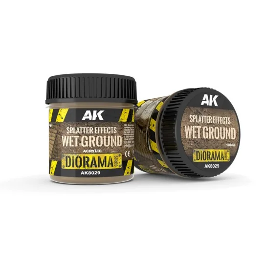 SPLATTER EFFECTS WET GROUND - 100ml (Acrylic) - AK Interactive AK8029