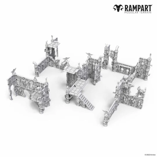 Modular Terrain: COBALT FOUNDRY - Archon Studio RAM0002