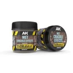 WET CRACKLE EFFECTS - 100ml (Acrylic) - AK Interactive AK8034