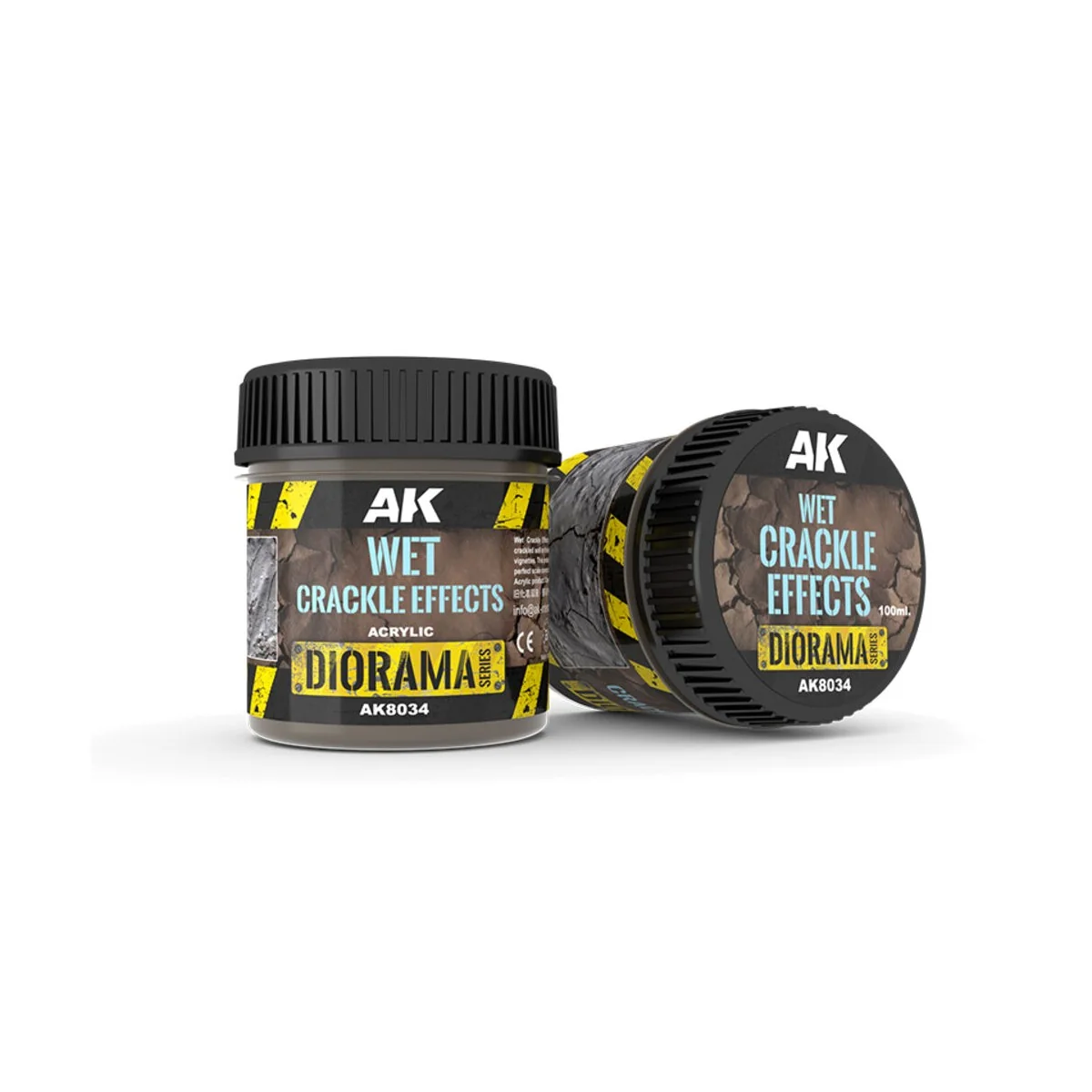 WET CRACKLE EFFECTS - 100ml (Acrylic) - AK Interactive AK8034