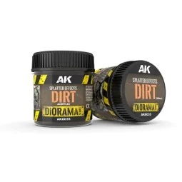 SPLATTER EFFECTS DIRT - 100ml (Acrylic) - AK Interactive AK8035