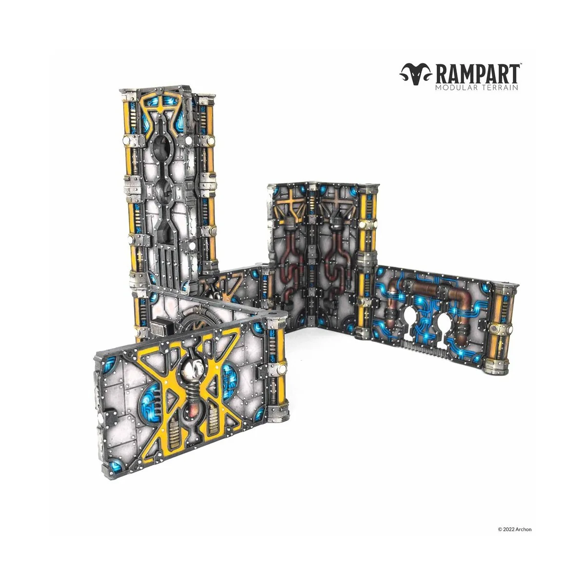 Modular Terrain: COBALT FOUNDRY - Archon Studio RAM0002