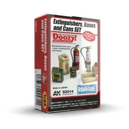 EXTINGUISHERS, BOXES AND CANS SET - AK Interactive DZ014