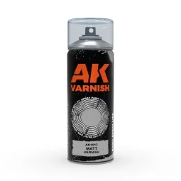 Matt Varnish - Spray 400ml (Includes 2 nozzles) - AK Interactive AK...