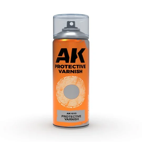 Protective Varnish - Spray 400ml (Includes 2 nozzles) - AK Interact...