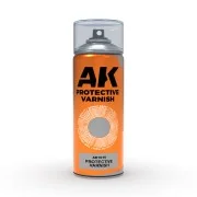 Protective Varnish - Spray 400ml (Includes 2 nozzles) - AK Interact...
