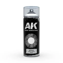 Great White Base - Spray 150ml - AK Interactive AK1019