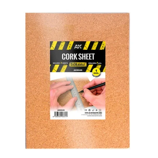 CORK SHEETS - FINE GRAINED / LAMINAS CORCHO - GRANO FINO - 200 x 30...