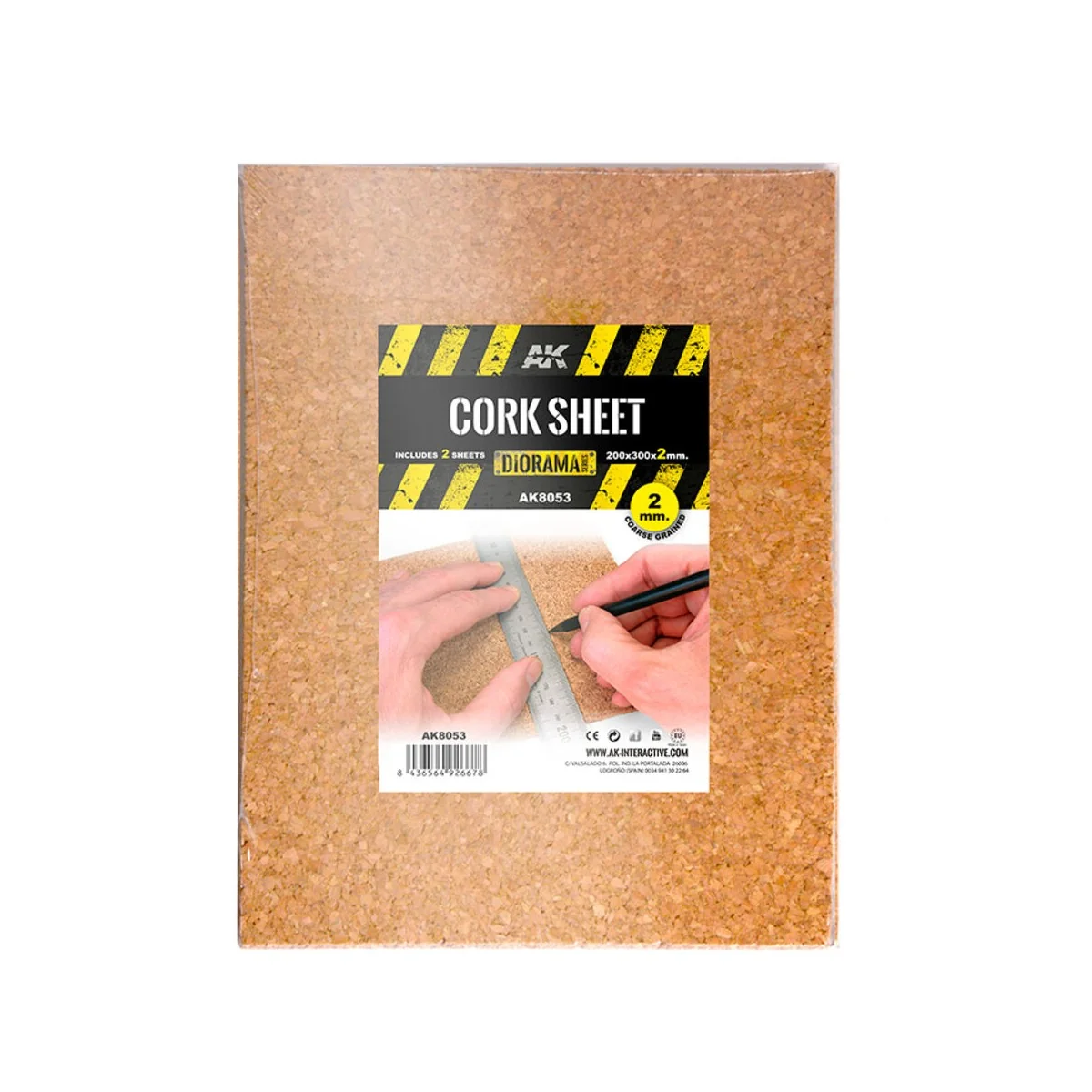 CORK SHEETS - COARSE GRAINED / LAMINAS CORCHO - GRANO GRUESO - 200 ...