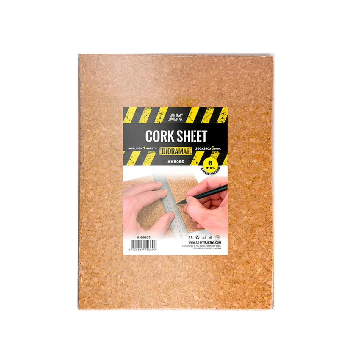 CORK SHEETS - COARSE GRAINED / LAMINAS CORCHO - GRANO GRUESO - 200 ...