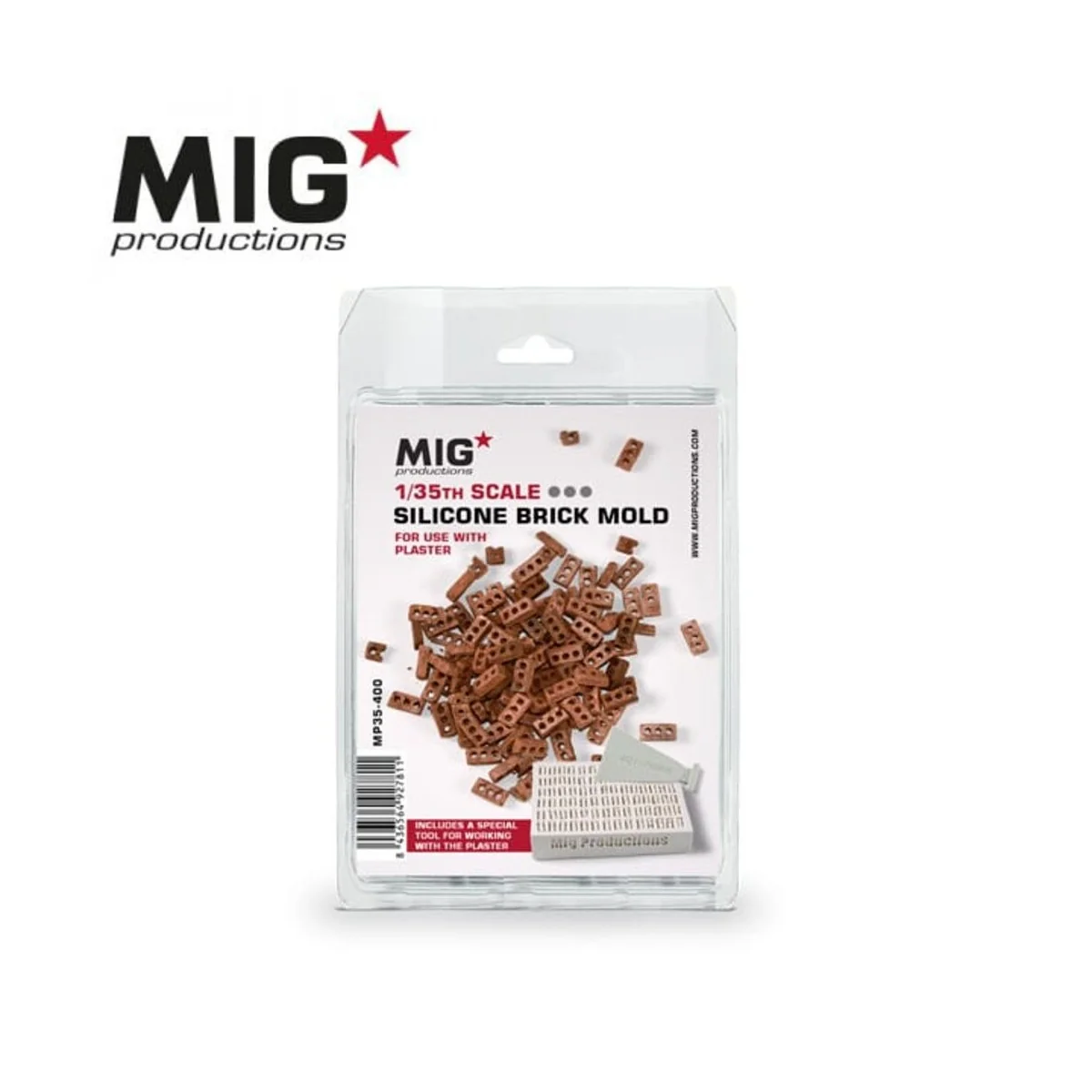 SILICONE BRICK MOLD 1:35 - AK Interactive MP35-400