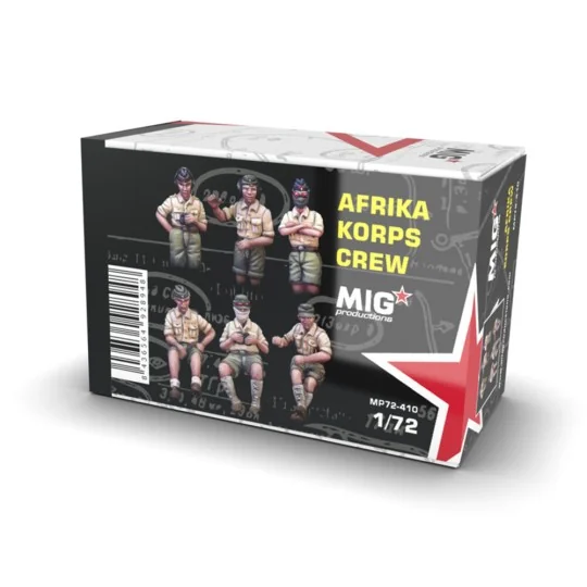 AFRIKA KORPS CREW 1:72 - AK Interactive MP72-410