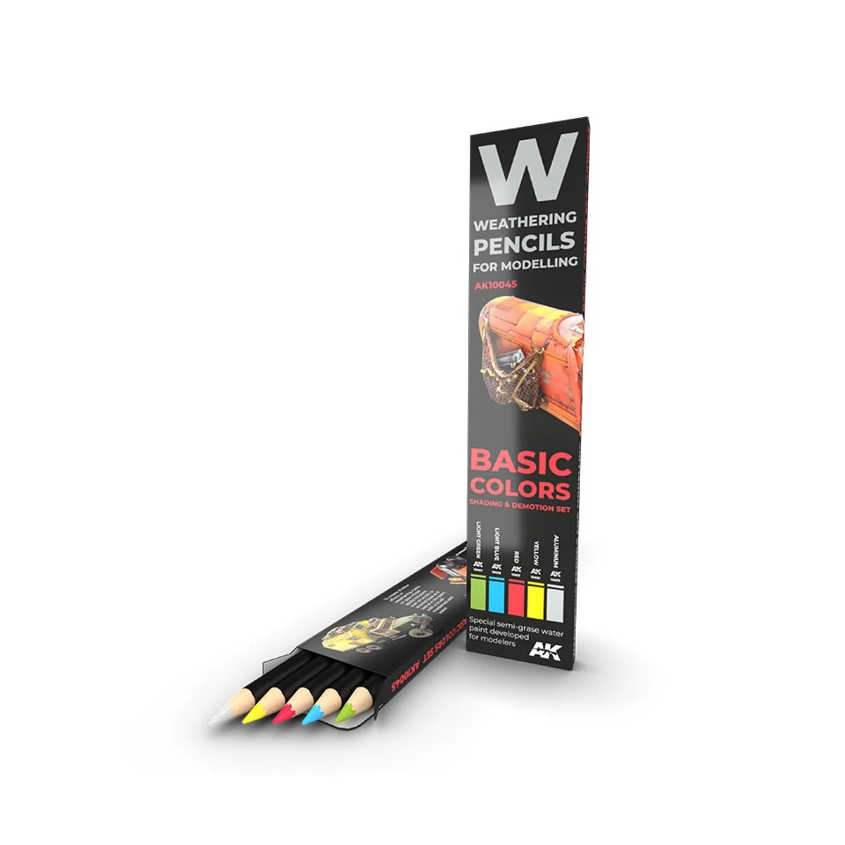 WATERCOLOR PENCIL SET BASICS SET - AK Interactive AK10045