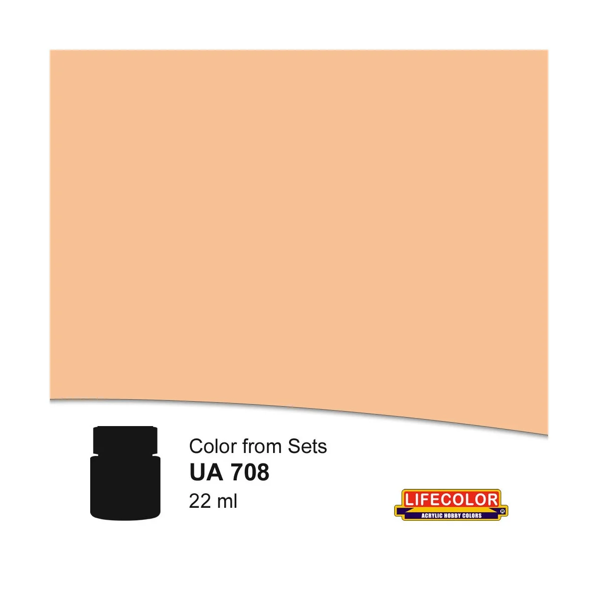 Flesh 1° Light 22 ml - Lifecolor NUA708