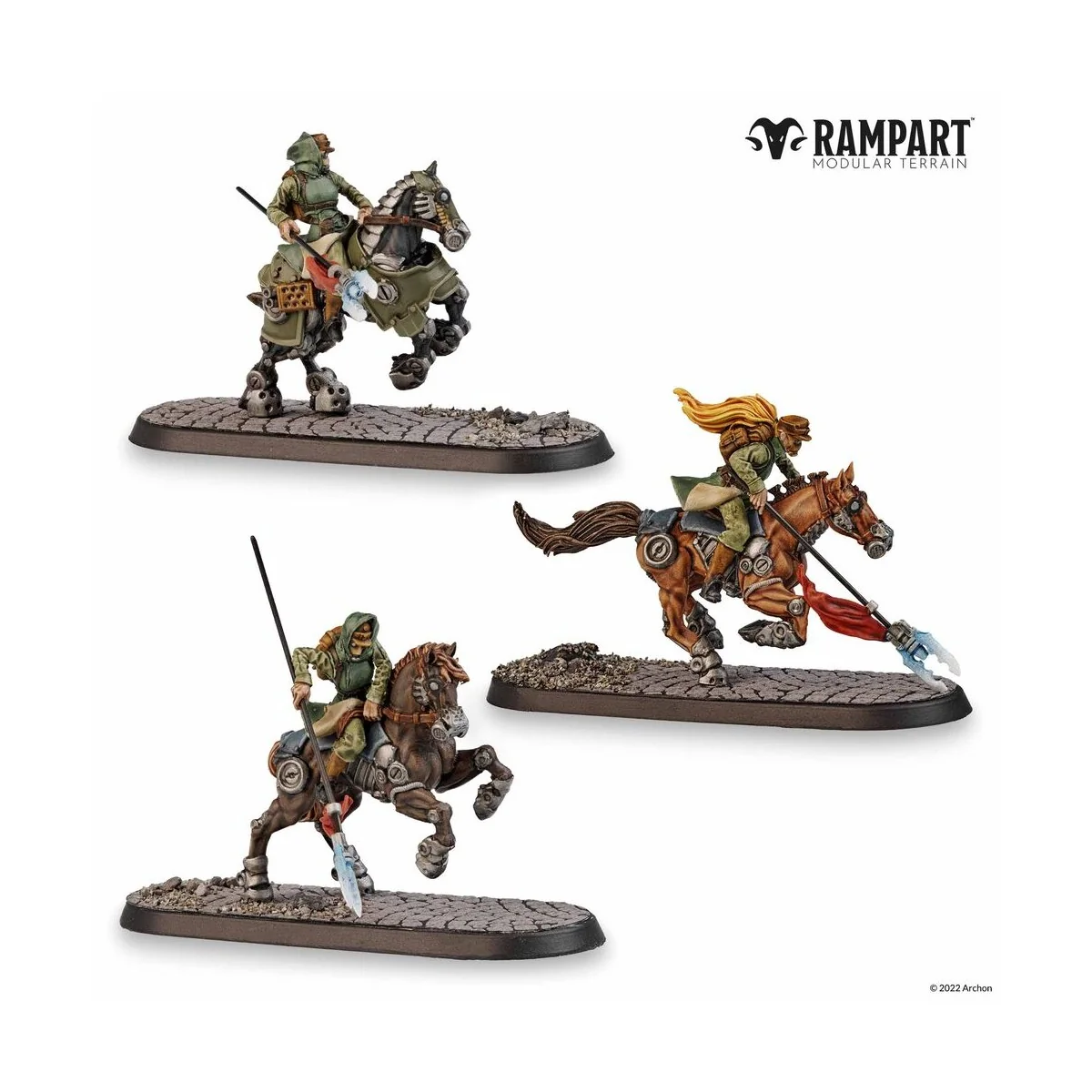 Modular Terrain: CITY DEFENDERS MINIATURE PACK - Archon Studio RAM0003