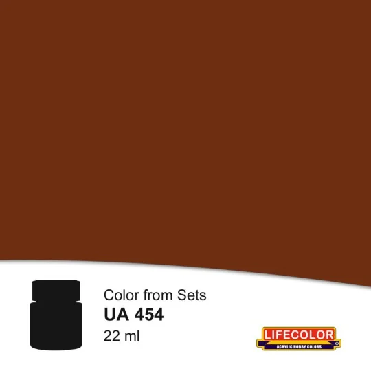 Red Leather 22 ml - Lifecolor NUA454 Red Leather 22 ml - Lifecolor NUA454