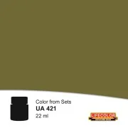 Olive Drab M1943 22 ml - Lifecolor NUA421 Olive Drab M1943 22 ml - Lifecolor NUA421