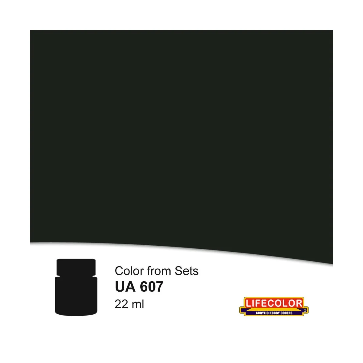 Schiffbodenfarbe III Grau DKM 23 22 ml - Lifecolor NUA607