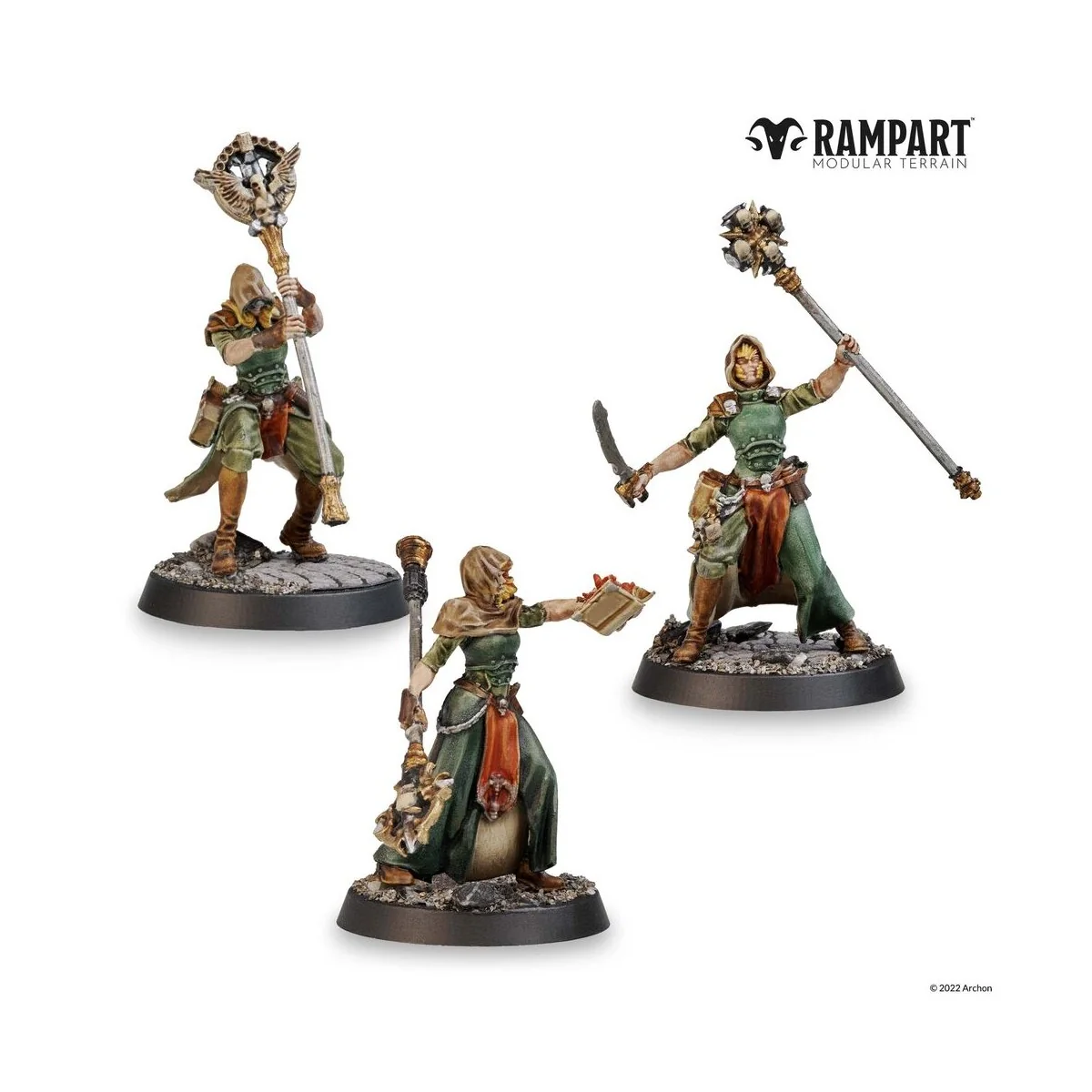 Modular Terrain: CITY DEFENDERS MINIATURE PACK - Archon Studio RAM0003