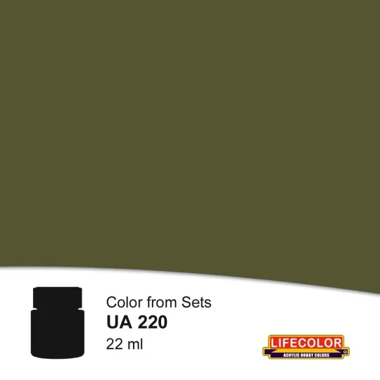 Olive Drab 319 22 ml - Lifecolor NUA220 Olive Drab 319 22 ml - Lifecolor NUA220