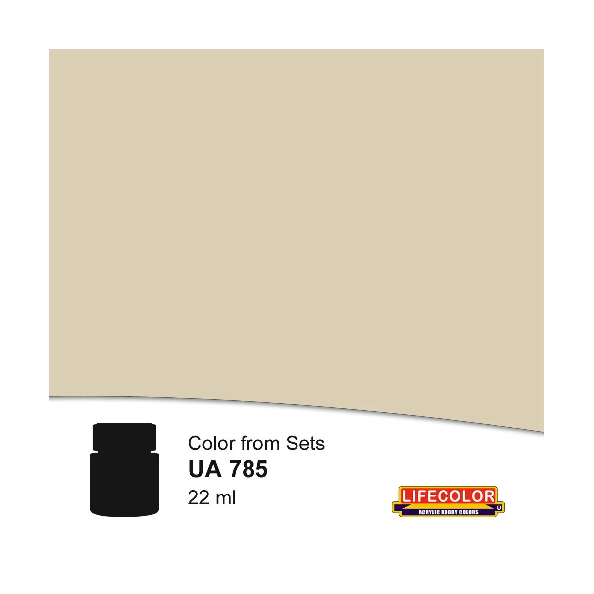 Light Stone 22 ml - Lifecolor NUA785 Light Stone 22 ml - Lifecolor NUA785