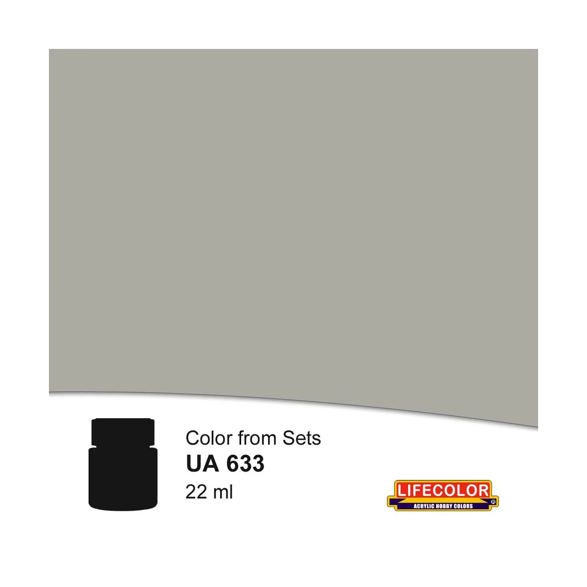 Admiralty Light Grey 507C 22 ml - Lifecolor NUA633