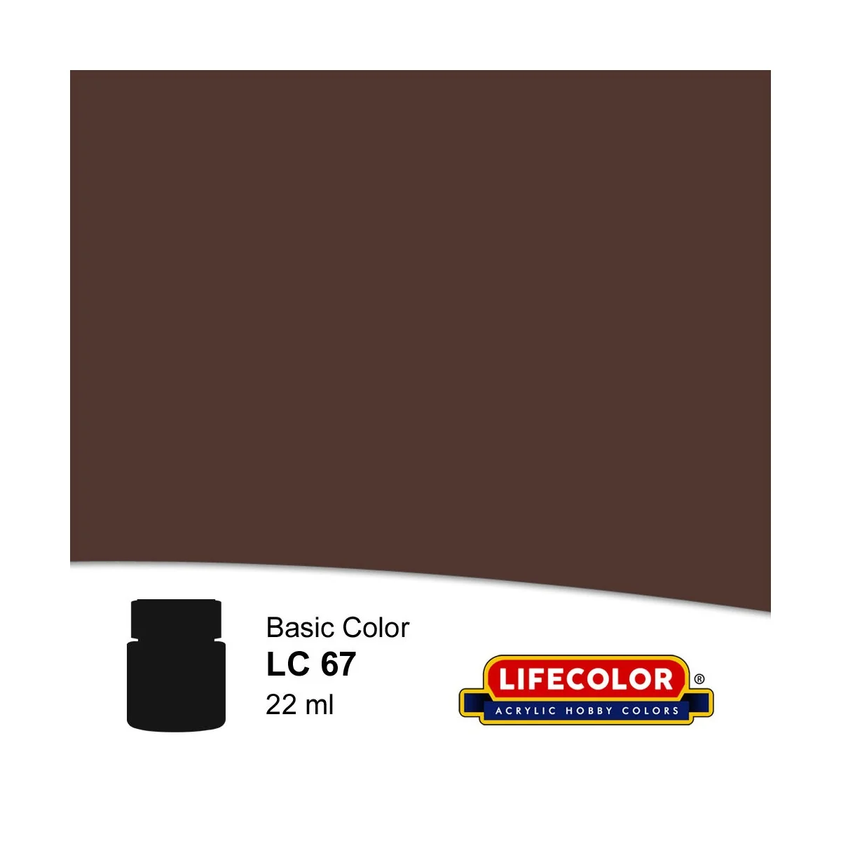 Gloss Brown 22 ml - Lifecolor NLC67