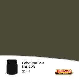 Weathered Black 22 ml - Lifecolor NUA723