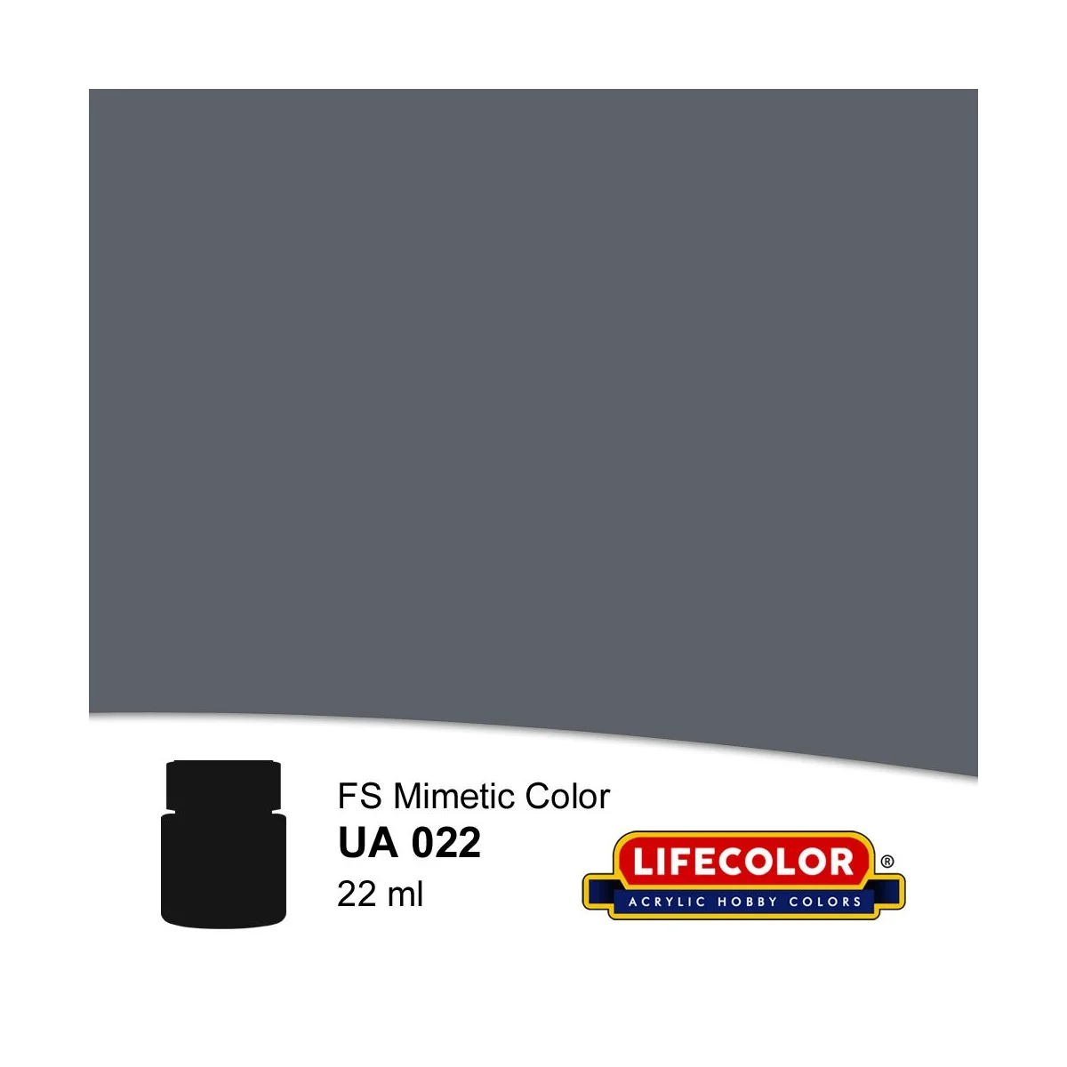 Dark Grey 22 ml - Lifecolor NUA022 Dark Grey 22 ml - Lifecolor NUA022