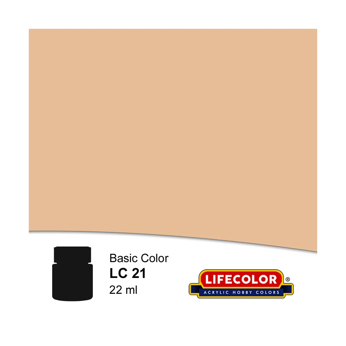 Matt Flesh 1 22 ml - Lifecolor NLC21