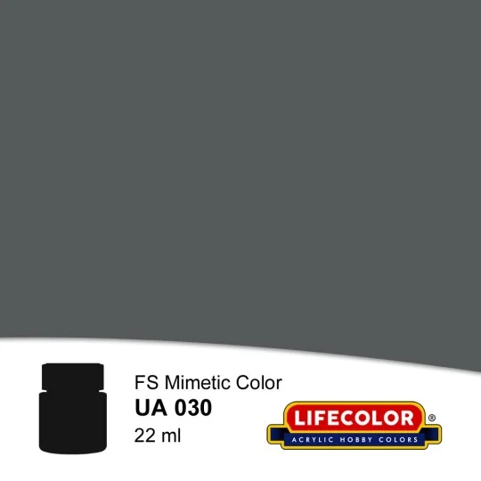 Dark Grey 22 ml - Lifecolor NUA030 Dark Grey 22 ml - Lifecolor NUA030