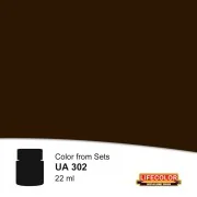 Brown 22 ml - Lifecolor NUA302 Brown 22 ml - Lifecolor NUA302