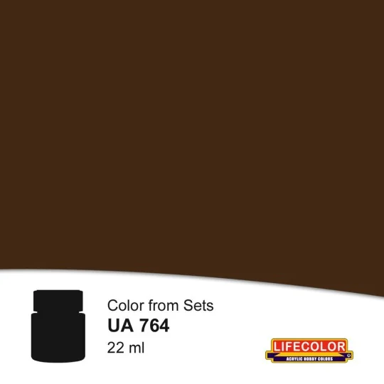 Leather Brown Shade 22 ml - Lifecolor NUA764