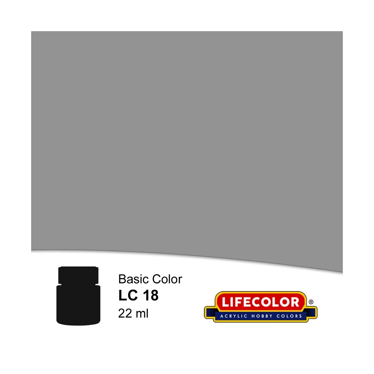 Matt Light Grey 22 ml - Lifecolor NLC18