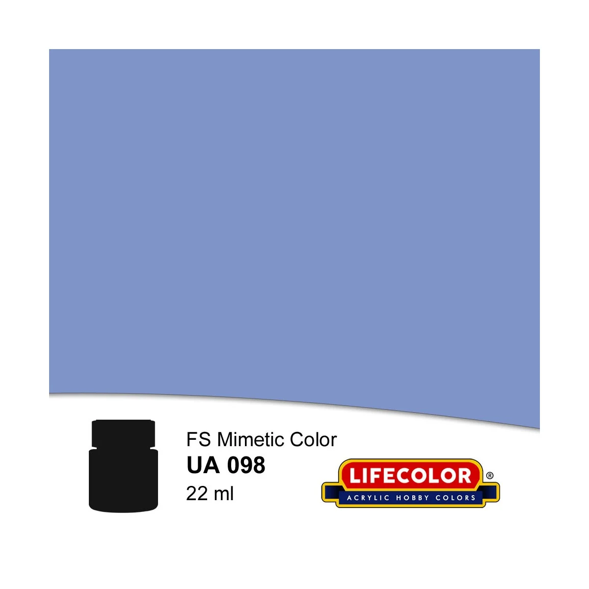 Azure Blue 22 ml - Lifecolor NUA098 Azure Blue 22 ml - Lifecolor NUA098