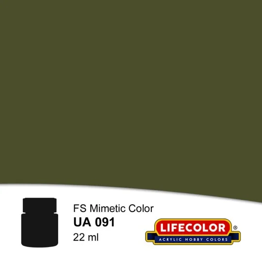 Dark Green 22 ml - Lifecolor NUA091 Dark Green 22 ml - Lifecolor NUA091