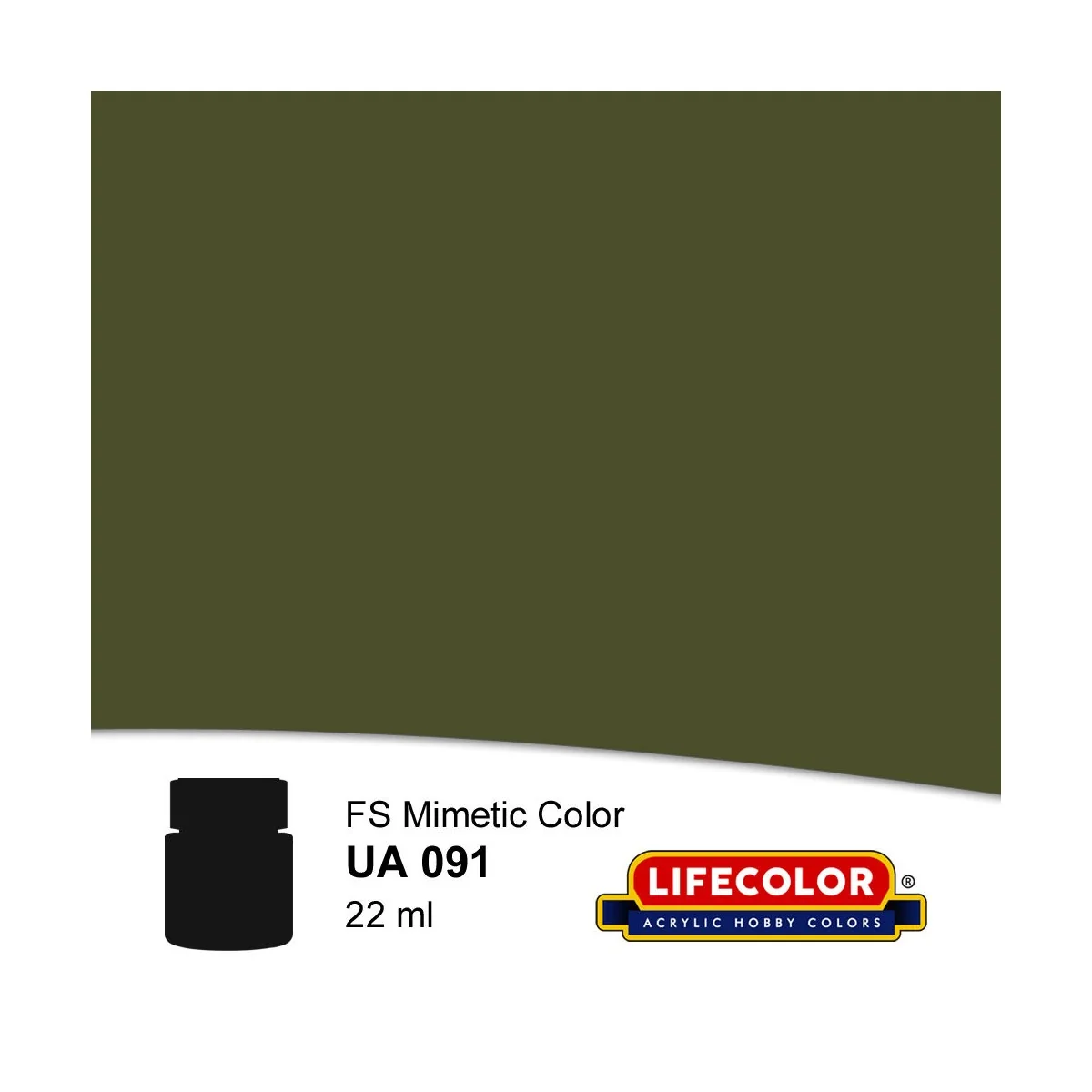 Dark Green 22 ml - Lifecolor NUA091