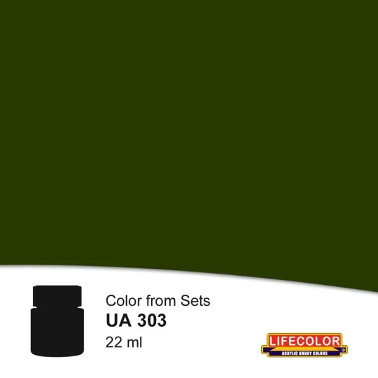 Green 22 ml - Lifecolor NUA303 Green 22 ml - Lifecolor NUA303