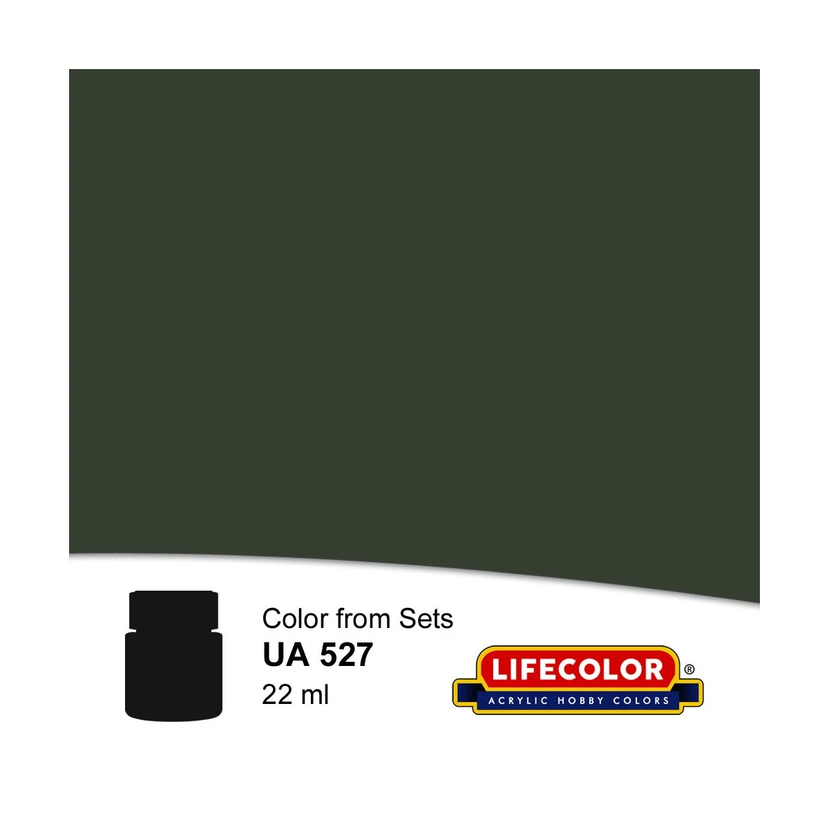Verde Oliva Scuro 2 22 ml - Lifecolor NUA527