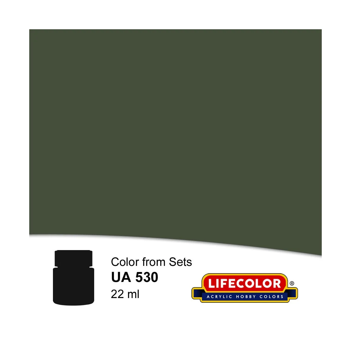Verde Scuro Mimetico 39 22 ml - Lifecolor NUA530 Verde Scuro Mimetico 39 22 ml - Lifecolor NUA530