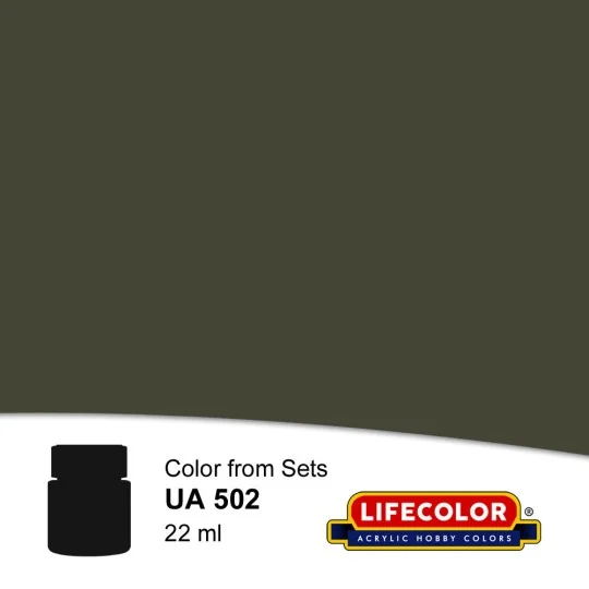 Dunkelgrun 22 ml - Lifecolor NUA502 Dunkelgrun 22 ml - Lifecolor NUA502