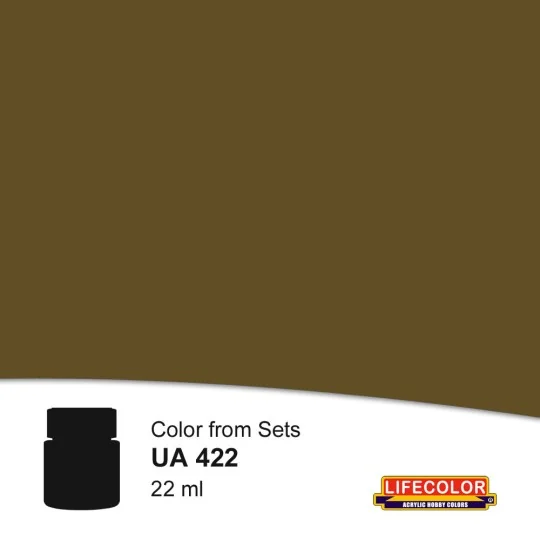 Wool Olive Drab M1943 22 ml - Lifecolor NUA422