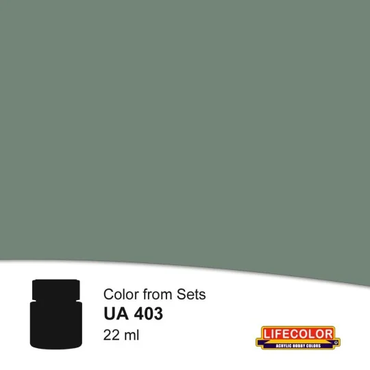 Field Grey 2 22 ml - Lifecolor NUA403 Field Grey 2 22 ml - Lifecolor NUA403