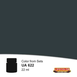 Dark Gray 5D 22 ml - Lifecolor NUA622