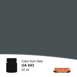 Sasebo Grey 22 ml - Lifecolor NUA643