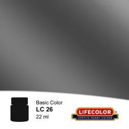 Matt Gun Metal 22 ml - Lifecolor NLC26